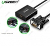 Cáp Chuyển VGA sang HDMI+Audio Ugreen 50945 (có cổng trợ nguồn USB-C)