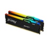 Ram PC Kingston Fury Beast RGB 64GB (2x32GB) 5200MHz DDR5 KF552C40BBAK2-64