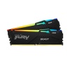Ram PC Kingston Fury Beast RGB 16GB (2x8GB) 5200MHz DDR5 KF552C40BBAK2-16