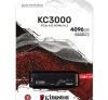 SSD Kingston 4T M.2 2280 PCIe Gen 4x4 SKC3000D/4096G