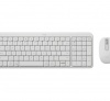 Bộ bàn phím chuột không dây Logitech MK250 Bluetooth Trắng