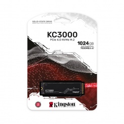 SSD Kingston 1TB M.2 2280 PCIe Gen 4x4 SKC3000S/1024G