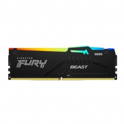 Ram PC Kingston Fury Beast RGB XMP DDR5 16GB 6400MHz KF564C32BBA-16
