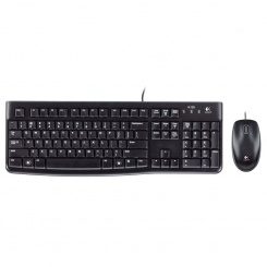 Bộ bàn phím và chuột có dây Logitech MK120