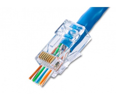 Đầu mạng RJ45 xuyên thấu APTEK 5E 100c 501-11001