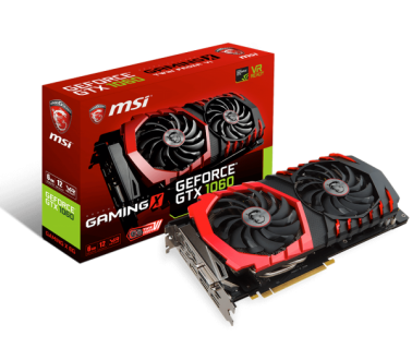 VGA MSI GTX 1060 GAMING X 6G (NVIDIA Geforce/ 6Gb/ DDR5/ 192Bit)