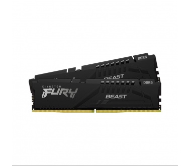 Ram PC Kingston Fury Beast Black 32GB (2x16GB) 5200MHz DDR5 KF552C40BBK2-32