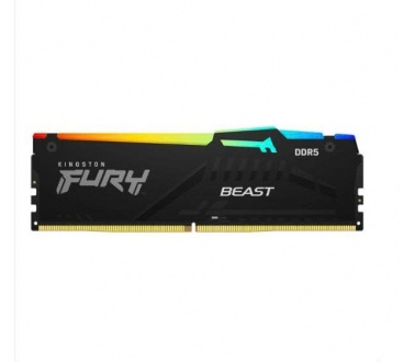 Ram PC Kingston Fury Beast RGB 16GB 5600MHz DDR5 KF556C40BBA-16