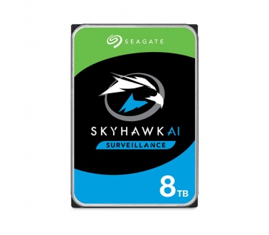 HDD Seagate Skyhawk AI 8TB  3.5 inch Sata 3 ST8000VE001 (Chuyên dụng cho Camera)