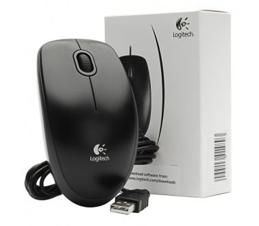 Chuột có dây Logitech B100 