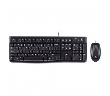 Bộ bàn phím và chuột có dây Logitech MK120