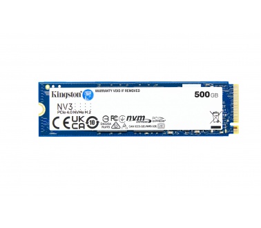 SSD Kingston 500GB M.2 2280 PCIe Gen 4x4 SNV3S/500G