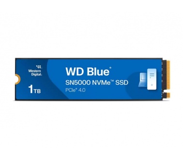 SSD Western Blue 1TB M.2 2280 PCIe Gen 4x4 SN5000 WDS100T4B0E