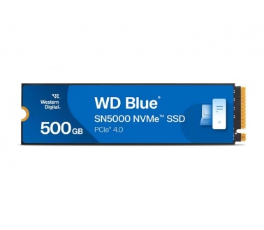 SSD Western Blue 500GB M.2 2280 PCIe Gen 4x4 SN5000 WDS500G4B0E